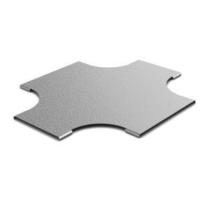 Крышка к переходу крестообразному плавному 150х50, толщ. 0,7 мм, Сендзимир цинк, 021505 | КПХП-150х50-0,7-СЦ Ostec