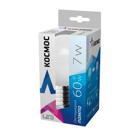 Лампа светодиодная LED Шар GL45 7Вт Е27 230v 4500K 560Лм - Lksm_LED7wGL45E2745 Космос