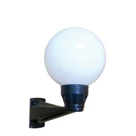 Светильник садово-парковый Шар 200 Г НБУ 06-40-01 опал пмма /корпус черный | 1030480154 Элетех