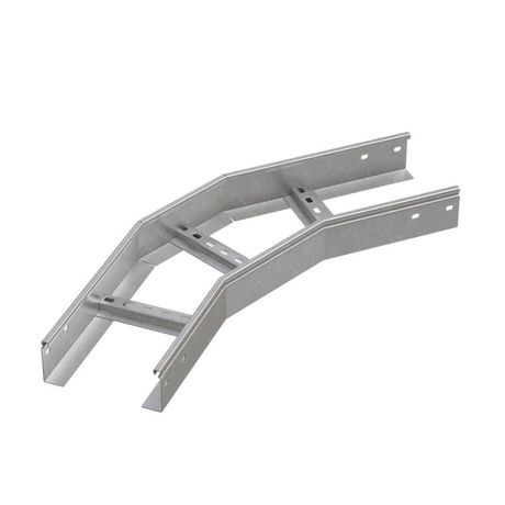 Угол лестничный горизонтальный 45 гр. 80х500х1,5 мм INOX304 N | LGL45-80-500-1.5 КМ - профиль КМ-Профиль LO38169