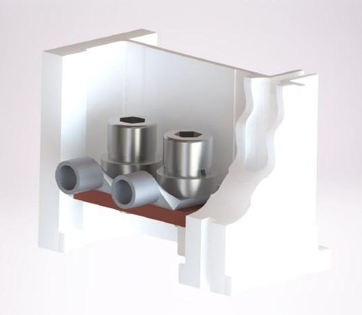 Универсальный комплект крепежа для переднего присоединения медной/алюминиевой шиной или двумя кабелями с кабельными наконечниками М10, (количество 3шт.) - 4000013 Legrand