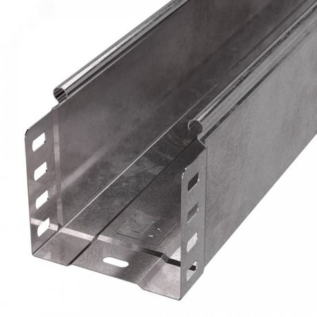 Лоток неперфорированный Стандарт 100х100х3000 (1,0 мм) (6 м/уп) | PR16.2286 Промрукав Строитель