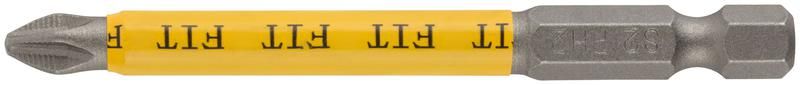 Набор бит кованые сталь S2 односторонние 75мм PH2 профи блистер (уп.10шт) FIT 57528 РОС