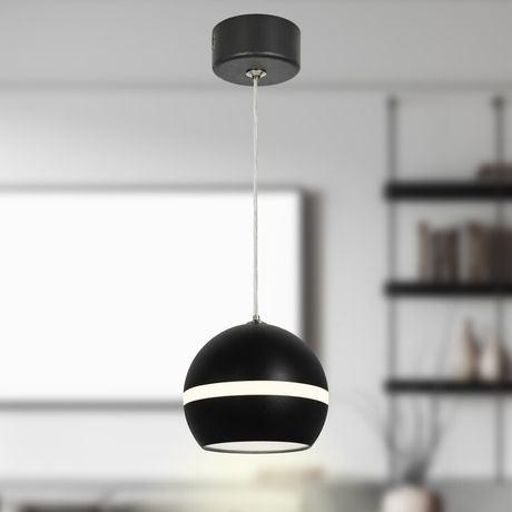 Светильник подвесной (подвес) PL21 BK GX53 потолочный цилиндр черный | Б0058503 ЭРА