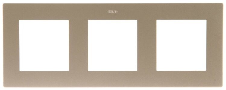 Рамка 3-м Simon24 шампань 2400630-034