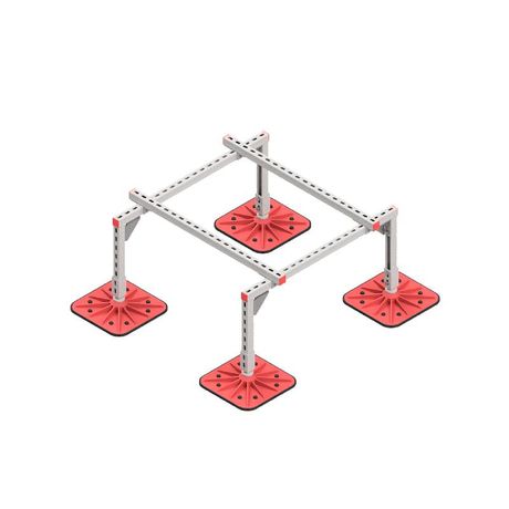 Конструкция опорная для установки оборудования TECHNORAPTOR FOOT 1000х1000 HD КМ TR0207 КМ-Профиль