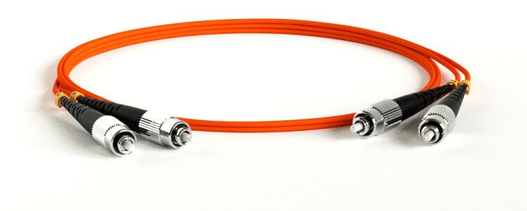 Патч-корд FC-D2-50-FC/PR-FC/PR-H-1M-LSZH-OR волоконно-оптический (шнур) MM 50/125, FC-FC, 2.0 мм, duplex, LSZH, 1 м | 239420 Hyperline