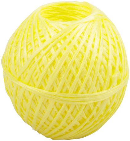 Шпагат полипропиленовый 1000 текс 100м желт. КУРС 68172