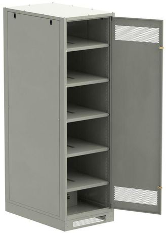 Шкаф LINEA B (пустой) 2000х600х950мм металлическая дверь серый - LB35-20H69-M IEK