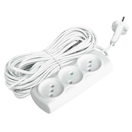 Удлинитель 3х10м 6А IP20 УДП-3-1000 1.3кВт ШВВП 2х0.75 ФАZА 1043122 ФАЗА .4690601043122