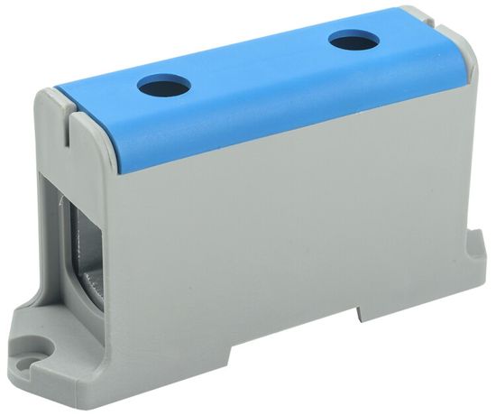 Клемма вводная силовая КВС 35-240 кв.мм. синяя | YZN12-240-K07 IEK