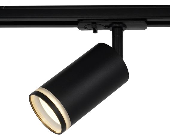 Светильник трековый TR52 - GU10 BK однофазный под лампу матовый черный | Б0054166 ЭРА
