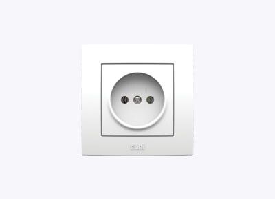 Розетка б/з бел. 513-000200 | 513-000200-215 ABB