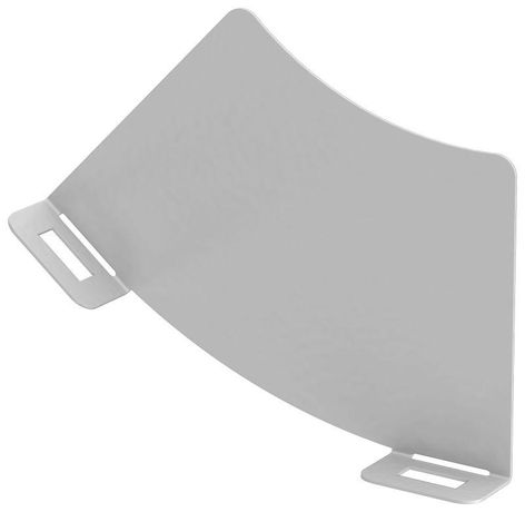 Перегородка разделительная 80мм поворота вертикал. внутр. 45град. RAL 9016 IEK CRP50-0-45-080-9016