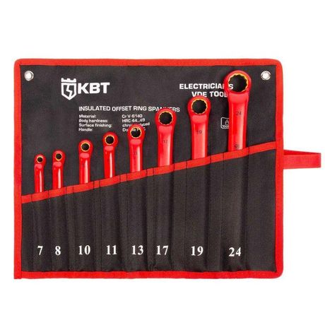 Набор диэлектрических накидных ключей НИИ-25 серия ЭКСПЕРТ | 89751 КВТ