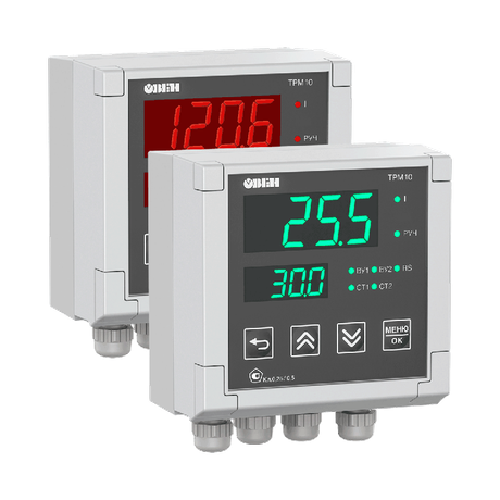 Измеритель-регулятор микропроцессорный ТРМ10-Щ5.У2.ТР.RS - 150264 ОВЕН