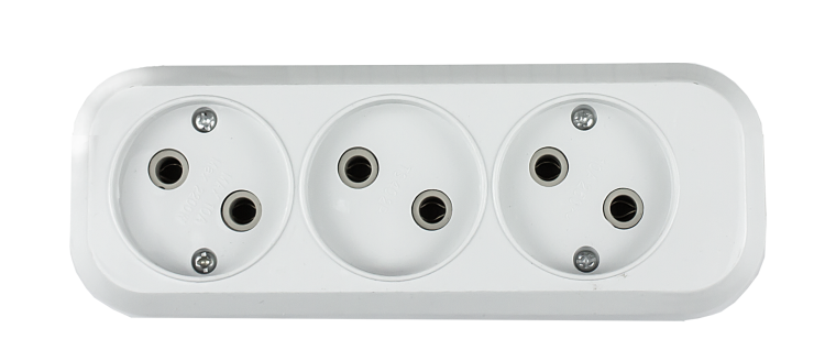 Колодка У-3-GRAND трехместная 5030 | 4690612000473 IN HOME