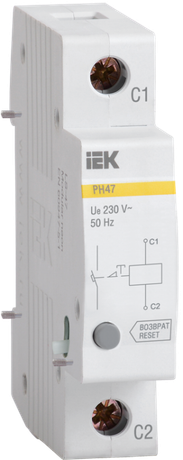 Расцепитель независимый РН47 новая серия на DIN-рейку | MVA01D-RN IEK