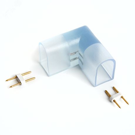 Соединитель угловой для светодиодной ленты 220V LS721 ( 2835) , LD515 FERON | 48210