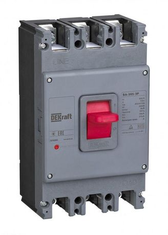 Выключатель автоматический 3п 250А 35кА ВА-305 DEKraft 22759DEK APC