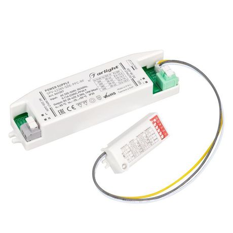 Блок питания SPV-42380-SDE-PFC (19W, 28-42V, 380mA, 5.8GHz) (IP20 Пластик, 5 лет) - 041357 Arlight