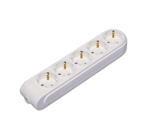 Колодка удлинителя 5-м с заземл. 16А защ. шторки MAKEL N5210000