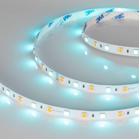 Лента светодиодная RT-B60-10mm 24V RGBW-Warm (14.4 W/m, IP20, 5060, 5m) (arlight, Открытый) | 018327(2) Arlight