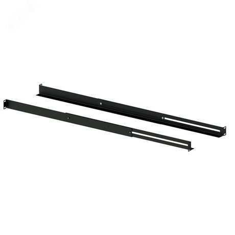 Направляющие регулируемые для шкафов глубиной 1000мм. черные - SH 1013.900 SYSMATRIX