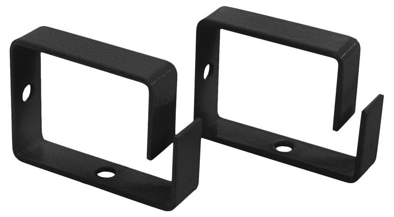 Кольцо организационное для укладки кабеля 65х45 мм, металлическое, цвет черный (RAL 9004) - MCR-65-BK Cabeus 8651c