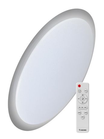 Светильник светодиодный PREMIUM GALAXY 55Вт 230В 3000-6500К 4400лм IP40 450х70мм настенно-потолочный управляемый с пультом ДУ КОСМОС KSGala55W