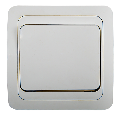 Выключатель одноклавишный CLASSICO белый 2021 | 4680005959846 IN HOME