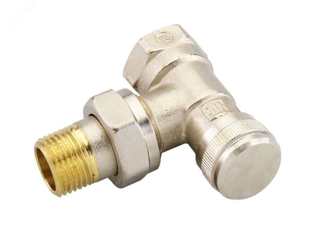 Клапан запорный угловой 1/2' LV - 003L0143R Ридан