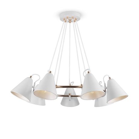 Светильник подвесной Falke E14х7 40Вт IP 20 Freya FR8001PL-07WG