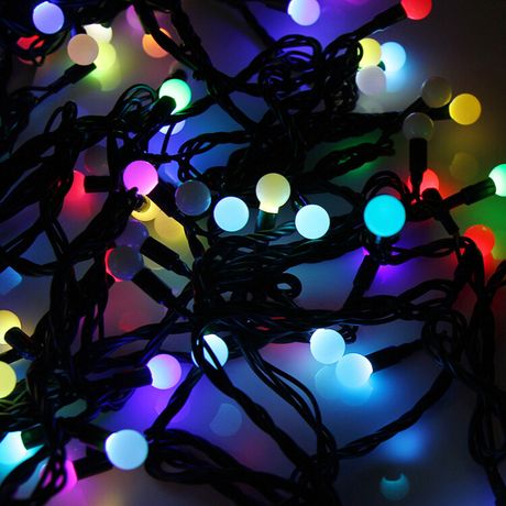 Гирлянда профессиональная LED - шарики RGB d17.5мм 10м 303-509-2 NEON-NIGHT