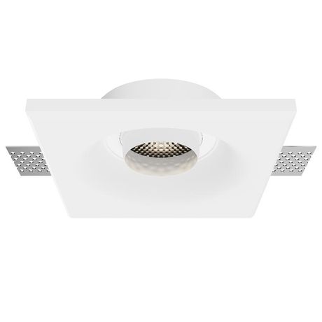 Светильник встраиваемый Gyps Modern GU10 10Вт Maytoni DL006-GU10-RD-W