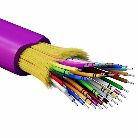 Кабель волоконно-оптический распределительный арамидные упрочняющие нити для внутренней прокладки нг(А)-HF 32 ОВ категорияOM4 (G.651.1) плотный буфер 0.4кН барабан 2000м DKC RNDT4C32MG01 ДКС