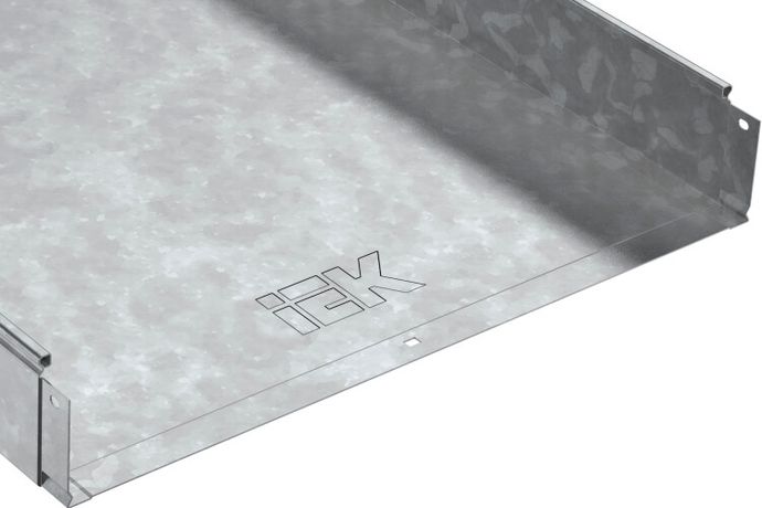 Лоток неперфорированный 100х600х3000 HDZ | CLN10-100-600-3-M-HDZ IEK