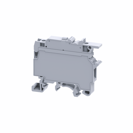 Клемма для предохранителей с индикатором винтовая OptiClip CF-4-HESILED-60V-(5x20)-6,3A-(0,2-6)-серый | 289797 КЭАЗ