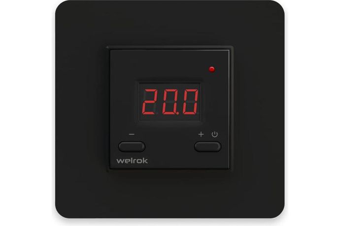 Терморегулятор для теплого пола Welrok vt bk - 4660251140588