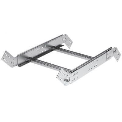 Угол вертикальный шарнирный 80х200 лонжерон 1.5мм в компл. с крепежн. элемент. и соед. пластинами DKC LIE8002K ДКС