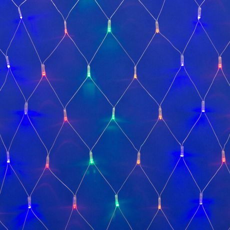 Сетка светодиодная ULD-N1815-180/DTA MULTI IP20 с контроллером 1.8х1.5м разноцветн. свет провод прозр. Uniel UL-00005488