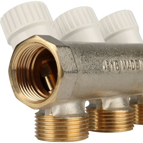 Коллектор распределительный 1', 3 отвода 3/4'ЕК - RG008S37S94CA8 STOUT SMB 6851 013403