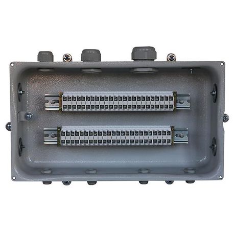 Коробка клеммная КЗНС-48 У2 48 зажимов IP54 (пластиковые вводы PG) Электротехник ET013204