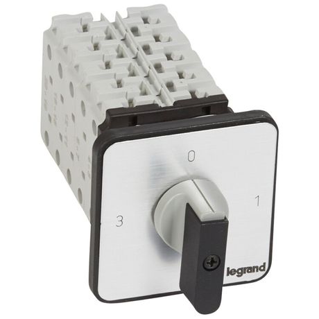Переключатель кулачковый Pr26 3 направления С 0 3П монтаж на винт - 027505 Legrand