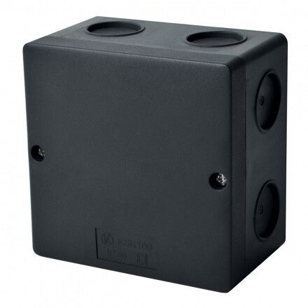 Коробка распределительная KSK 100 UV HF (FA) для О/П черная 100x100x60мм IP66 | 100_FA Kopos