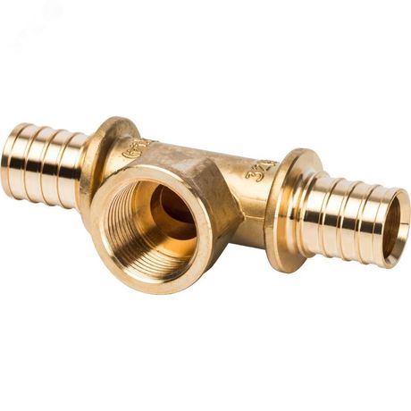 ВР 32xR 1 для труб из сшитого полиэтилена аксиальный - SFA-0028-003210 Тройник-переходник STOUT RG008Q0EO2V0VC