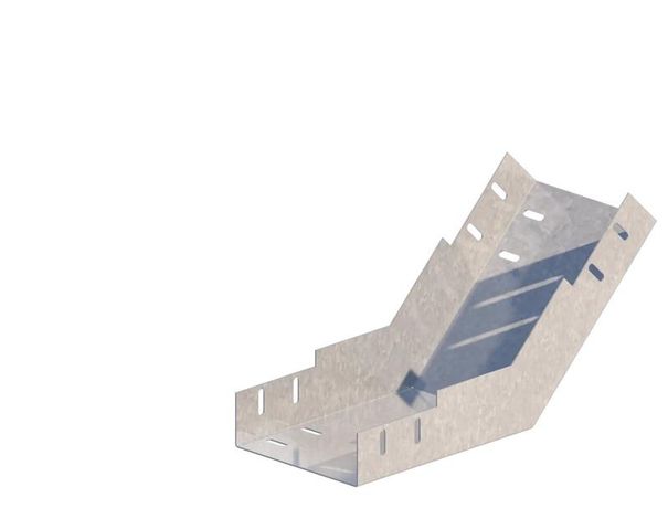 Лоток монтажный угловой 45 вверх ЛУ45В.150.65.376.0,7.2 - Н0122350414 СОЭМИ