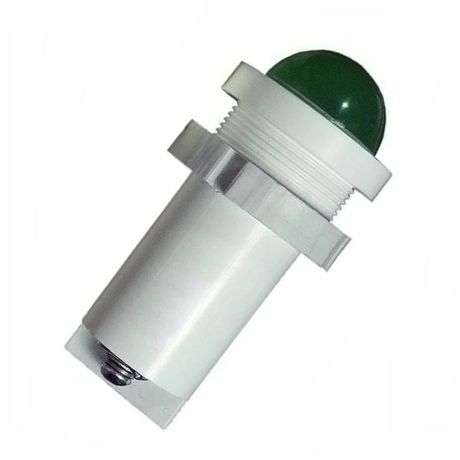 Лампа светодиодная СКЛ-14Б-Л-2-220 220В 50Гц/пост. диаметр посадочного отверстия 22мм УХЛ2.1 зел. Реле и Автоматика A8021-78107446