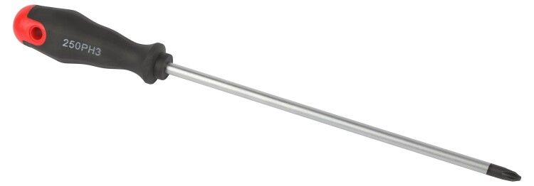 Отвертка крестовая PH3х250 мм двухкомпонентная рукоятка - Б0055849 ЭРА