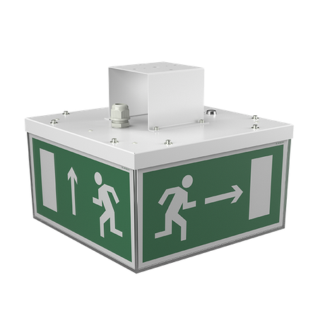 Светильник аварийный светодиодный BS-ADAMAT-51-S1-STABILAR2 1ч IP65 универсальный - a15398